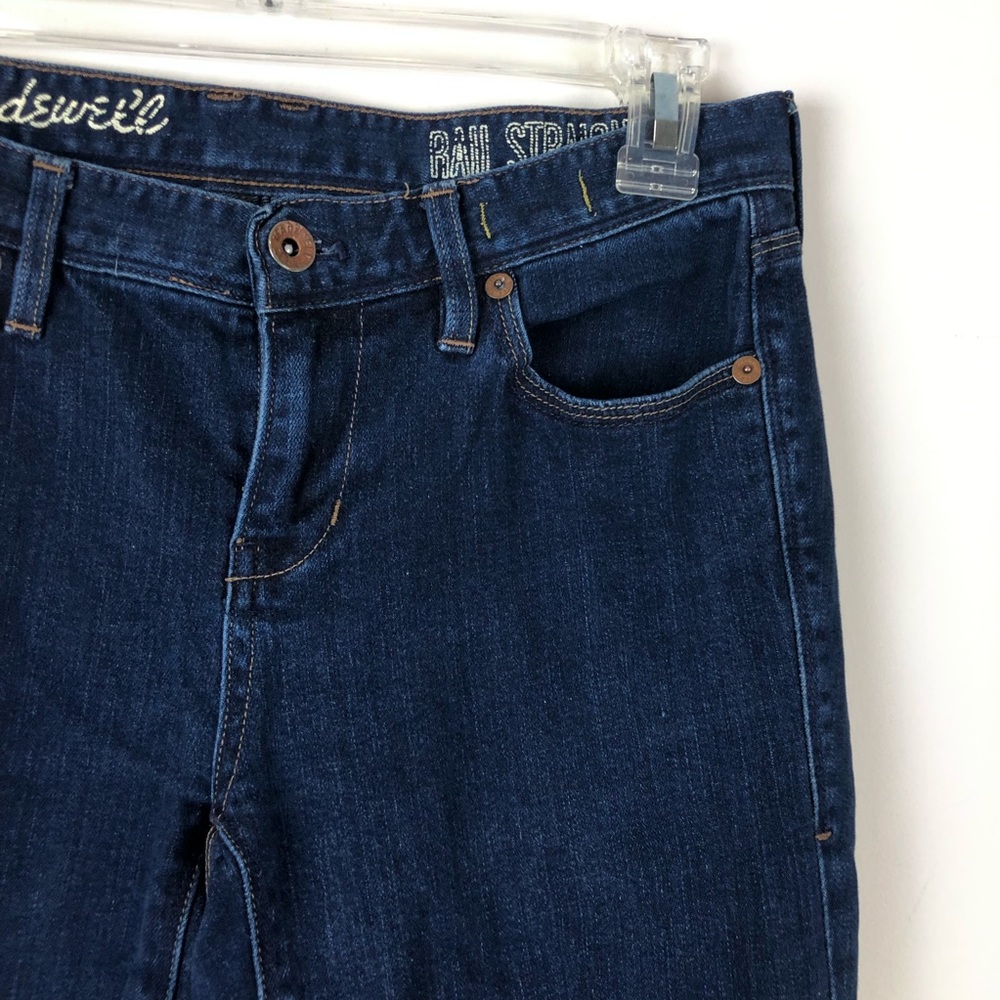Madewell Rail Straight Leg Jeans - Picture 6 of 7